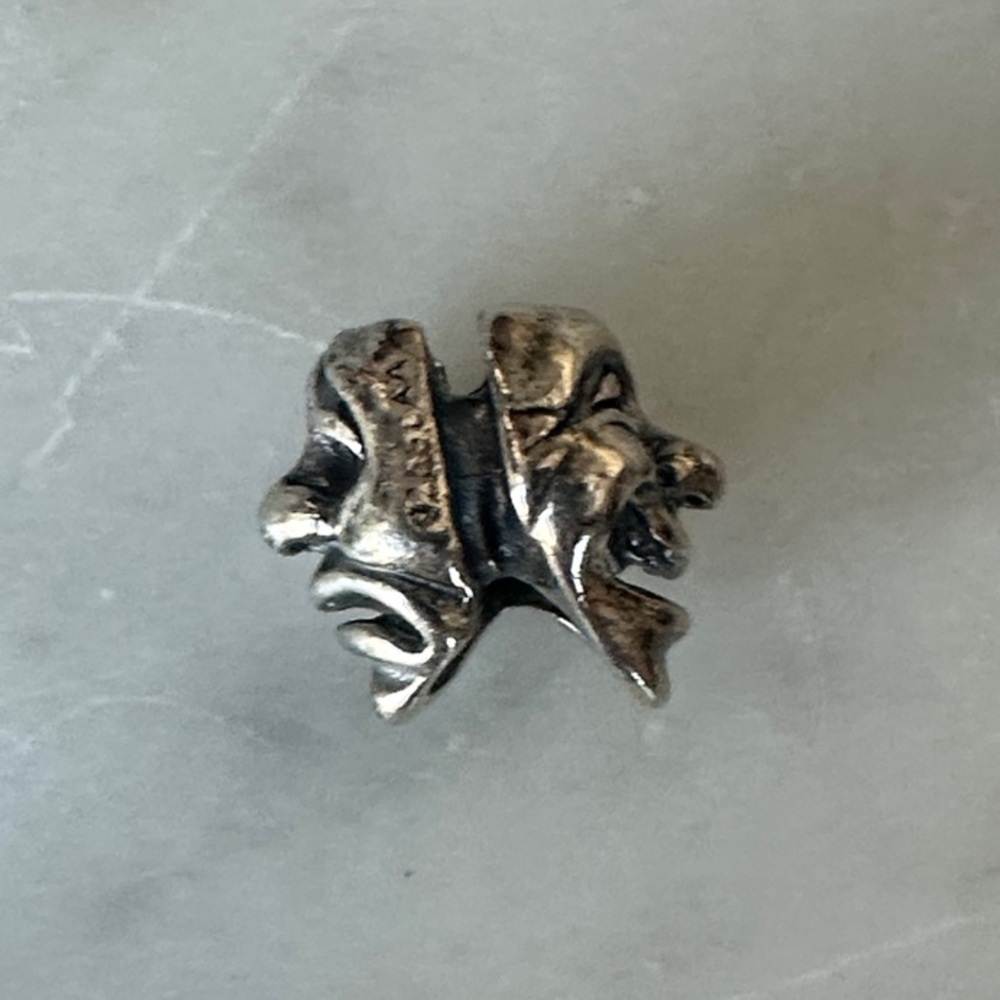 Trollbeads Theatre Masks/Muses Sterling Silver Bead